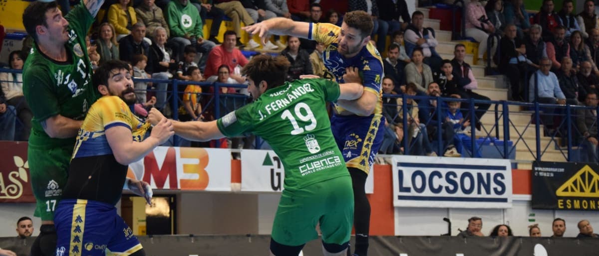 LIGA PLENITUDE ASOBAL: Tablas en el marcador y reparto de puntos entre Ángel Ximénez y REBI Cuenca (30-30)